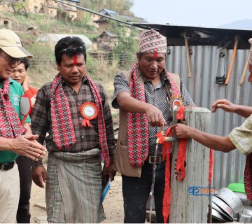 तीन खानेपानी आयोजना हस्तान्तरण